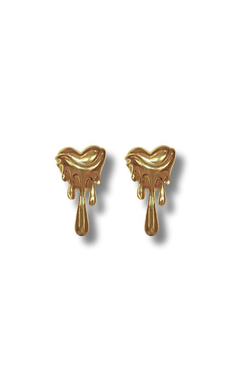 Smykkeli Copenhagen Øreringe - Drop - Gold Colour