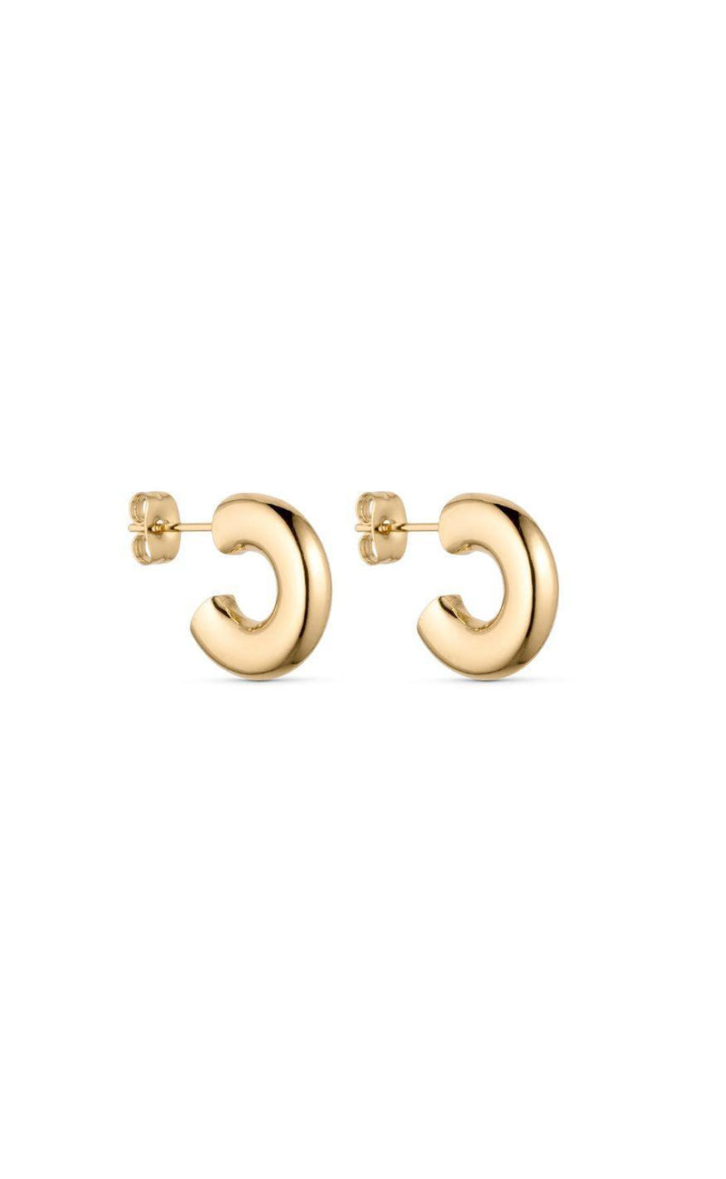 Smykkeli Copenhagen Øreringe / Hoops - Lamia - Gold Colour