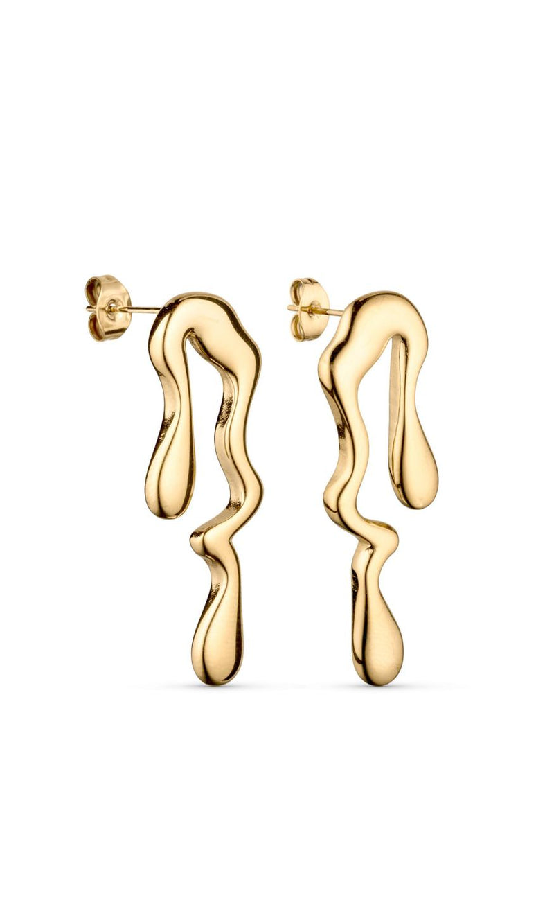 Smykkeli Copenhagen Øreringe - Maja - Gold Colour