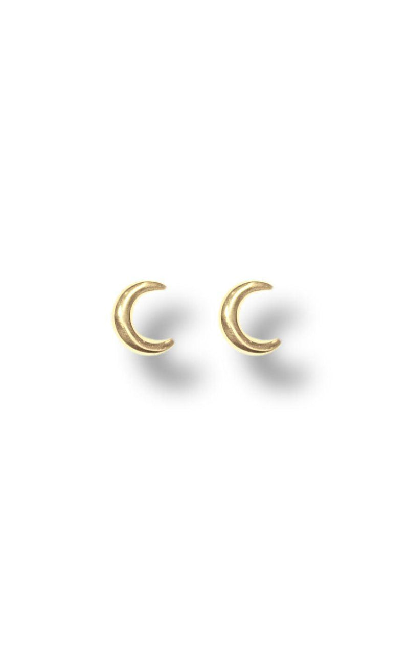 Smykkeli Copenhagen Øreringe - Montreal Moon - Gold Colour