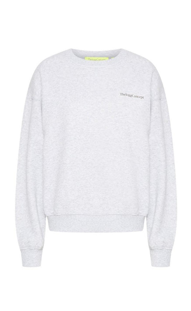 The Jogg Concept Sweatshirt - Saja - Light Grey Melange