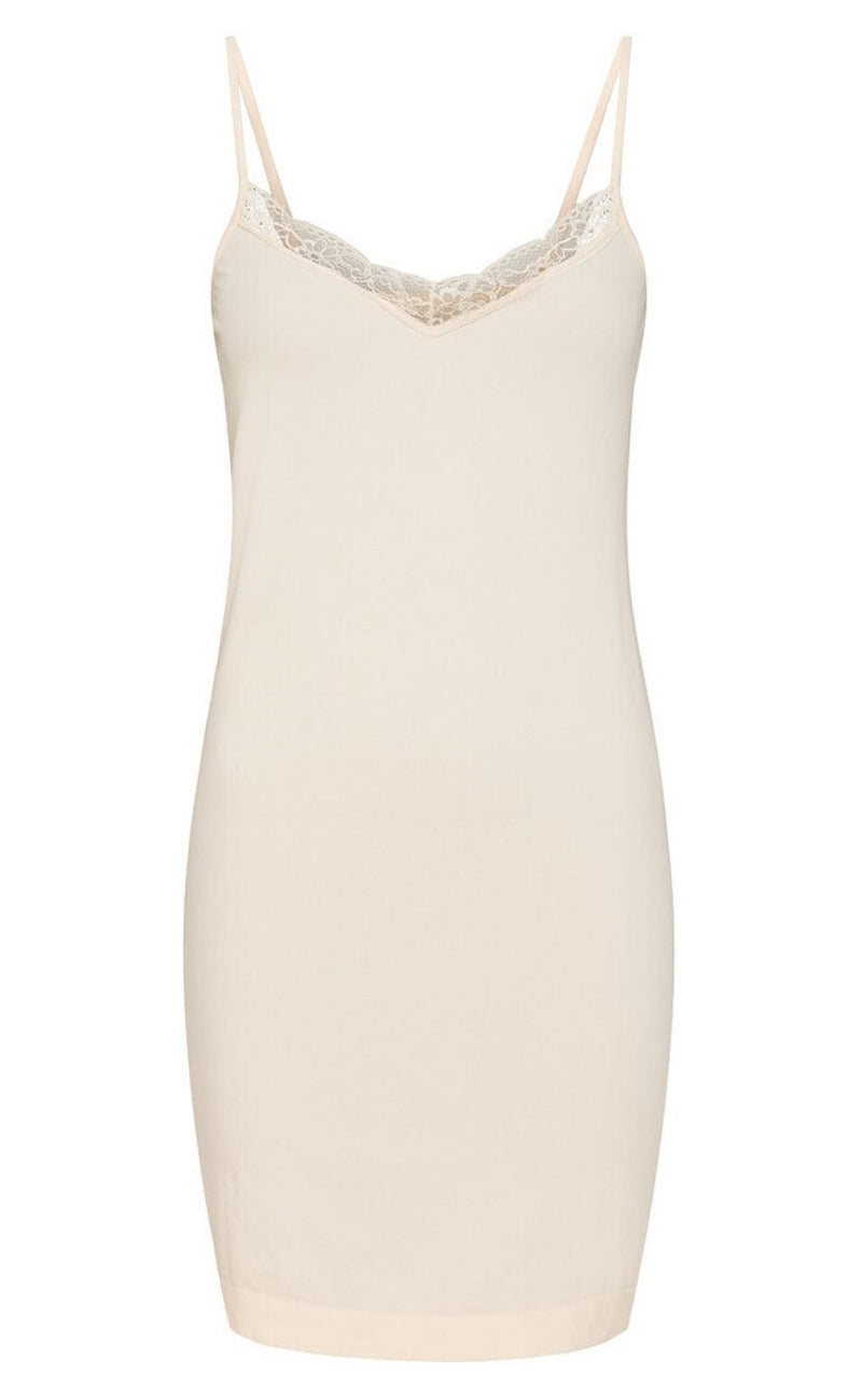 Tim & Simonsen Kjole - Marylin Fullslip - Panna