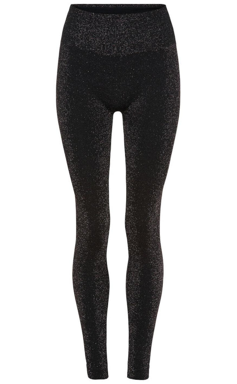 Tim & Simonsen Leggings - Las Vegas - Black/ Silver Glitter