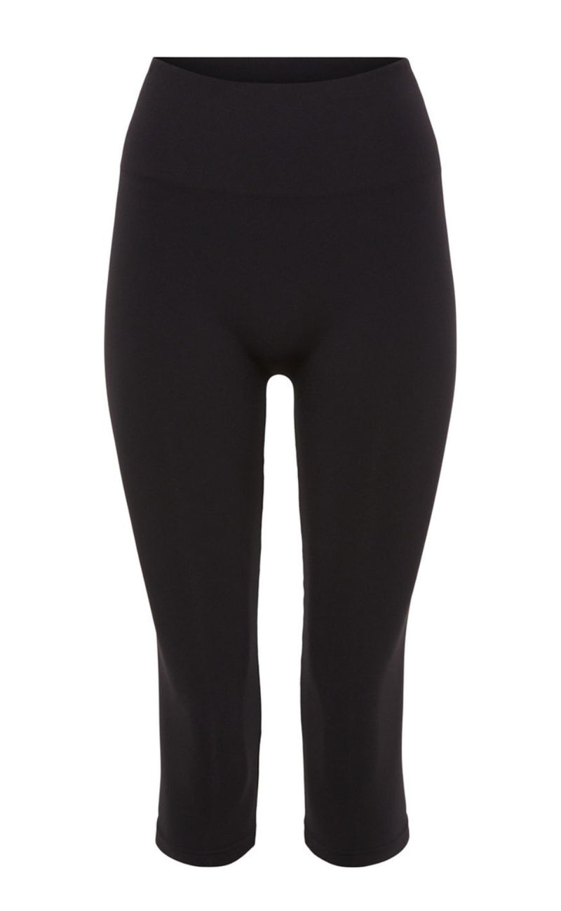 Tim & Simonsen Leggings - Saga Capri High Waist - Nero