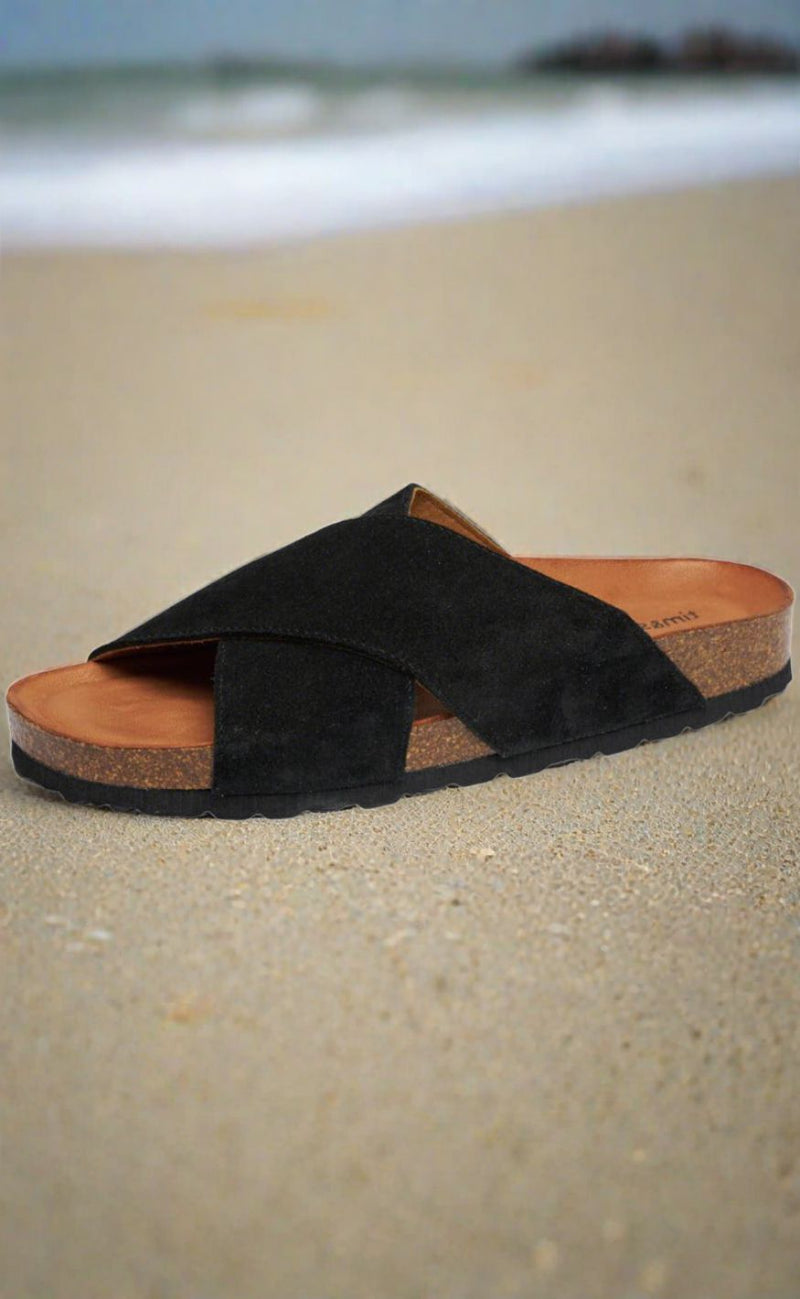 Tim & Simonsen Sandaler - Annet Suede - Black