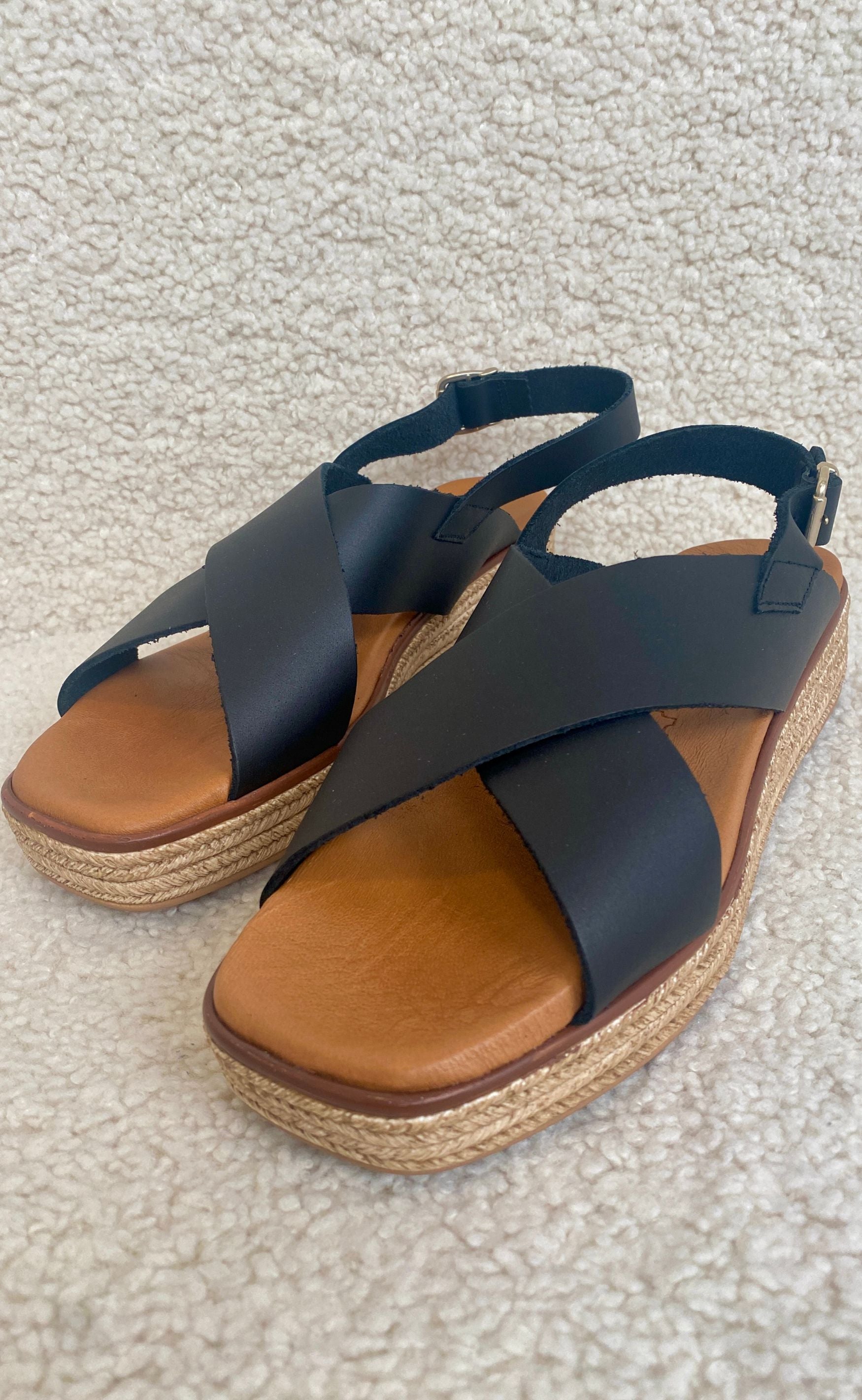 Tim & Simonsen Sandaler - Sussie - Negro