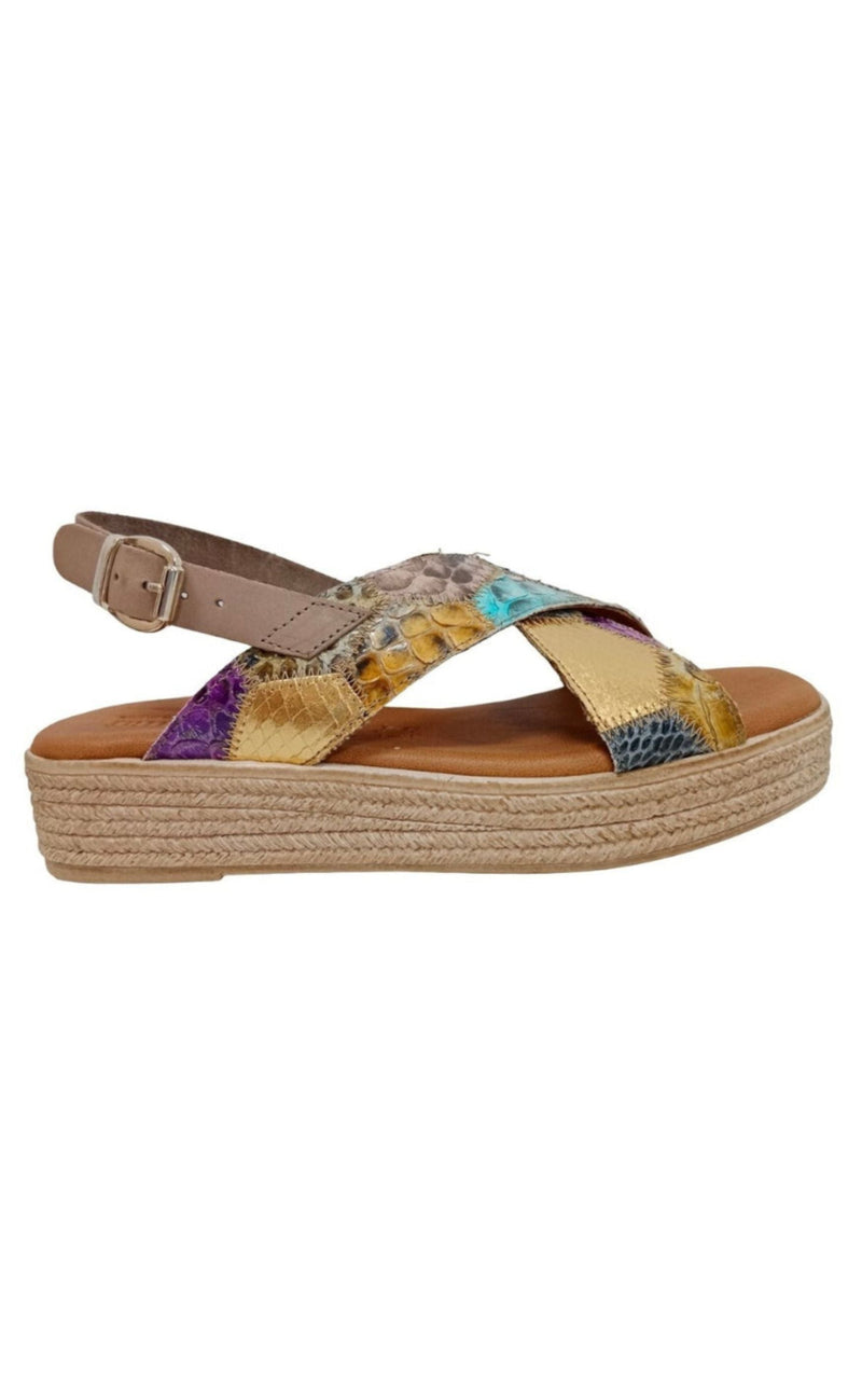 Tim & Simonsen Sandaler - Sussie - Patchwork