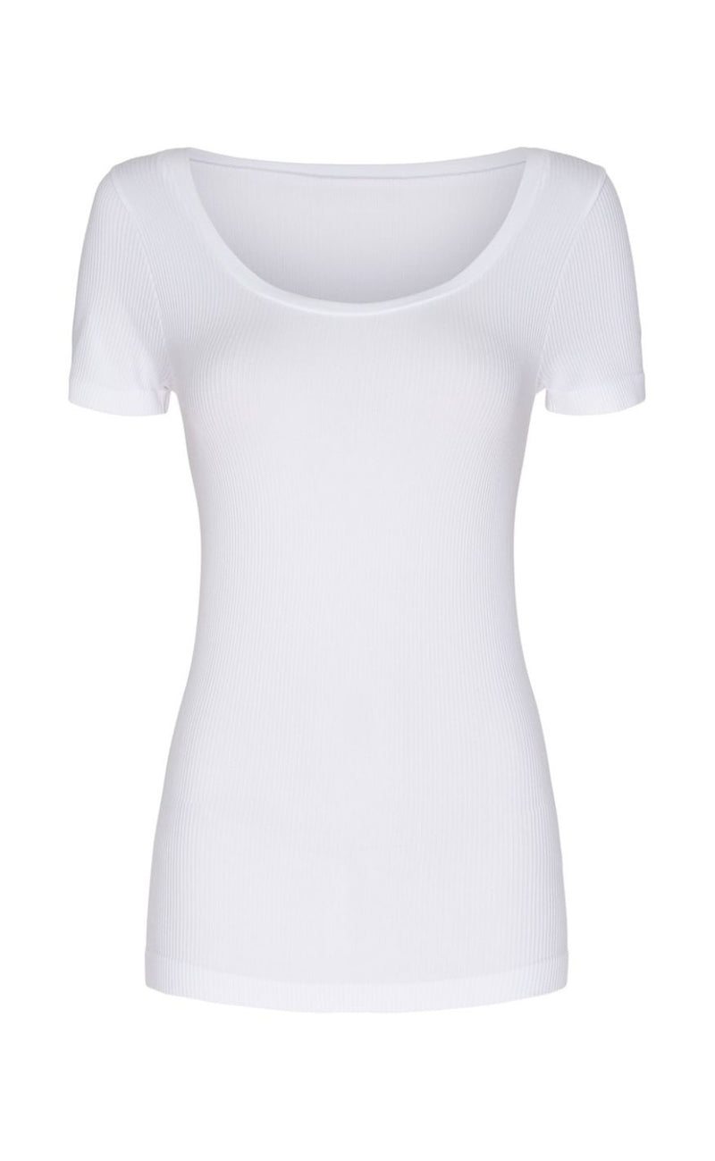 Tim & Simonsen T-shirt - Linea Rib - Bianco