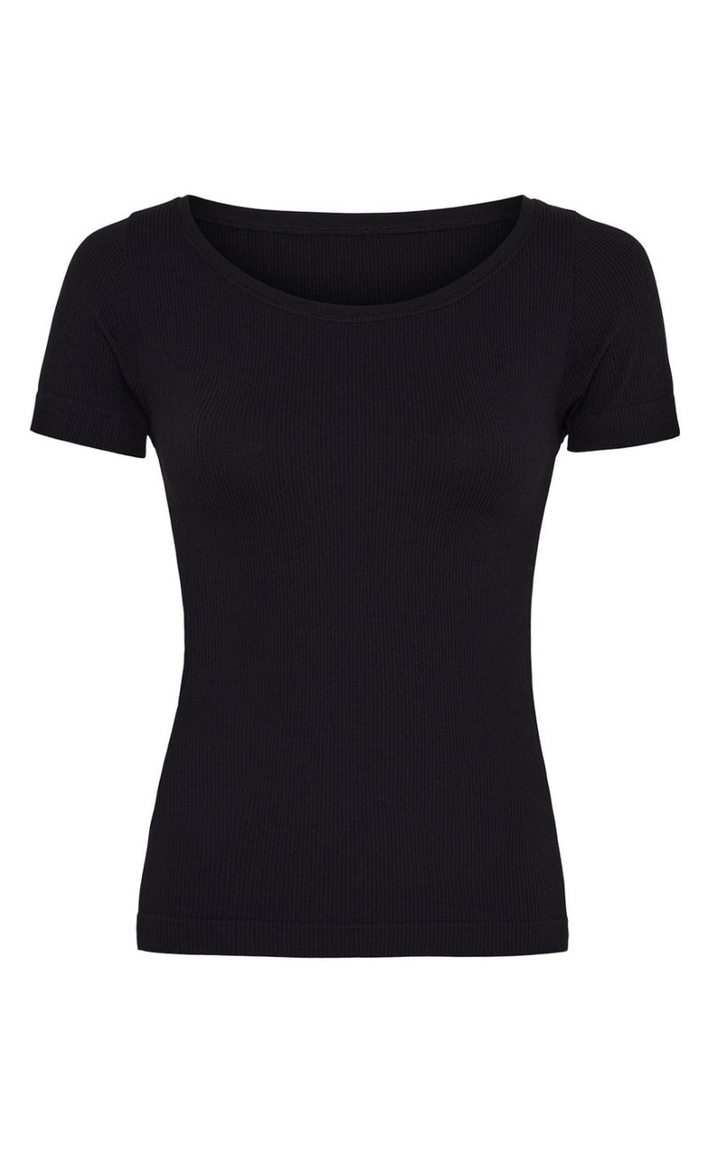 Tim & Simonsen T-shirt - Linea Rib - Nero