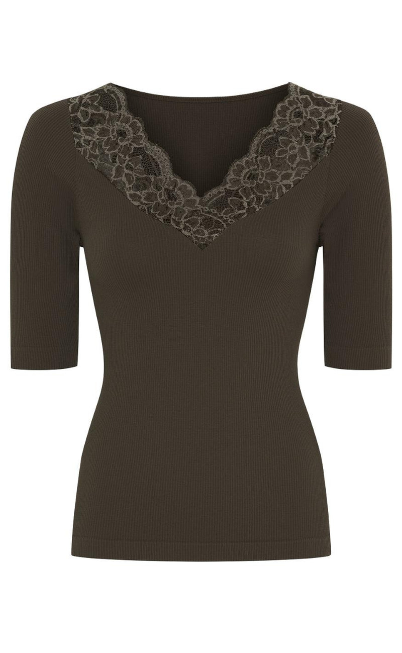 Tim & Simonsen Top - Belen SS - Caffe