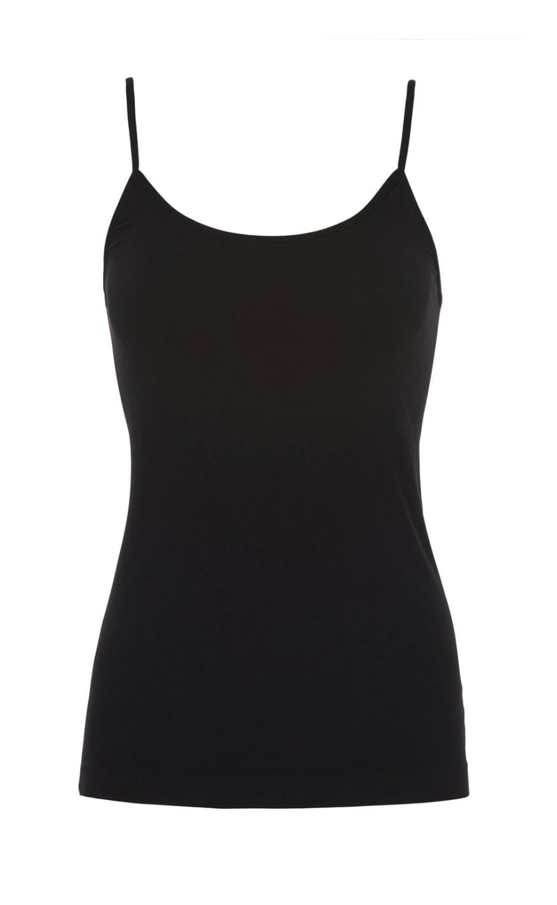 Tim & Simonsen Top - Ellen Spaghetti - Nero