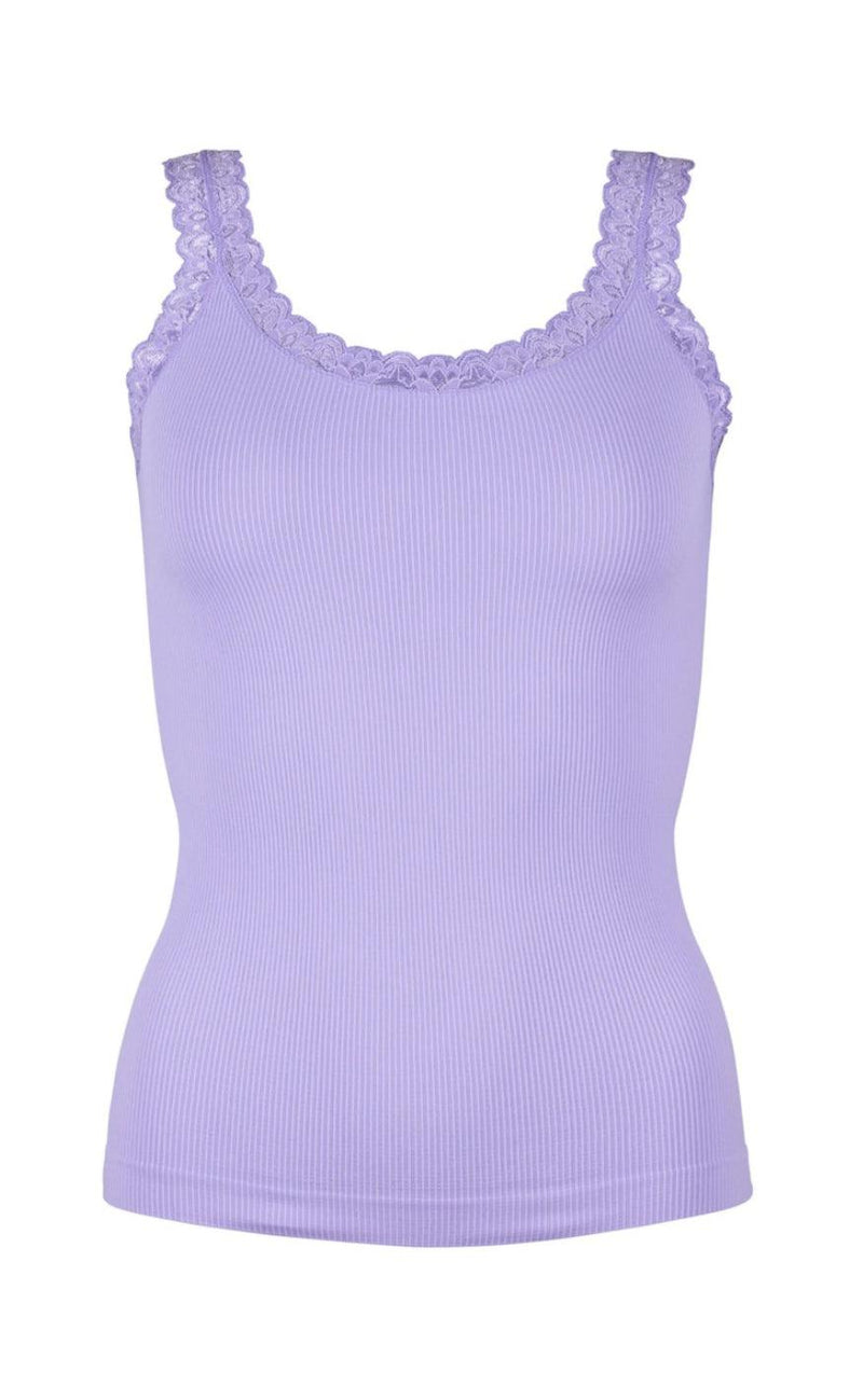 Tim & Simonsen Top - Frida Rib - Lavanda