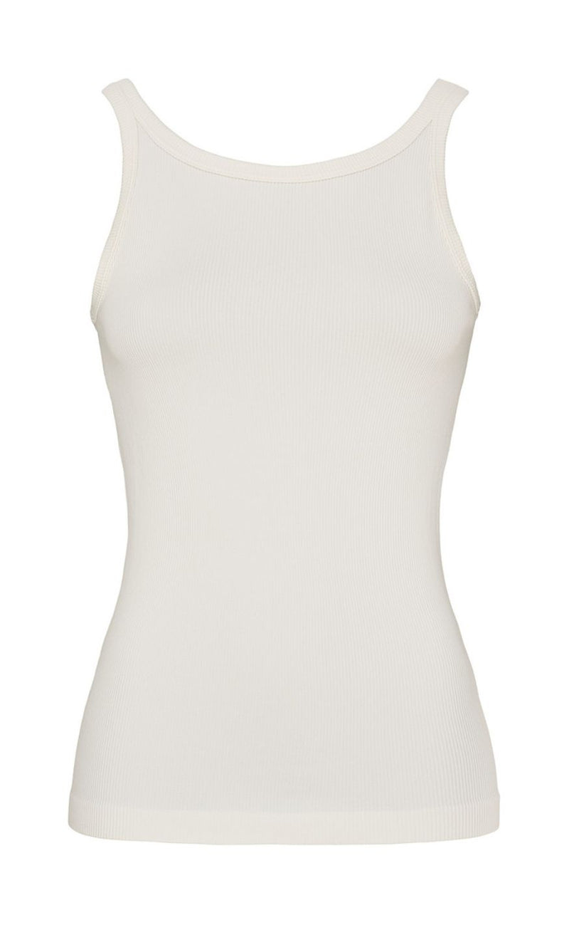 Tim & Simonsen Top - Lone Rib - Ivory