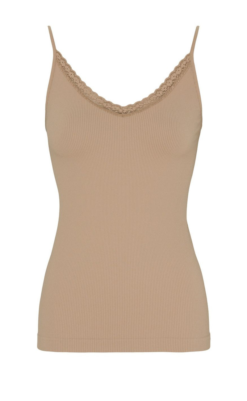 Tim & Simonsen Top - Molly Rib - Nudo