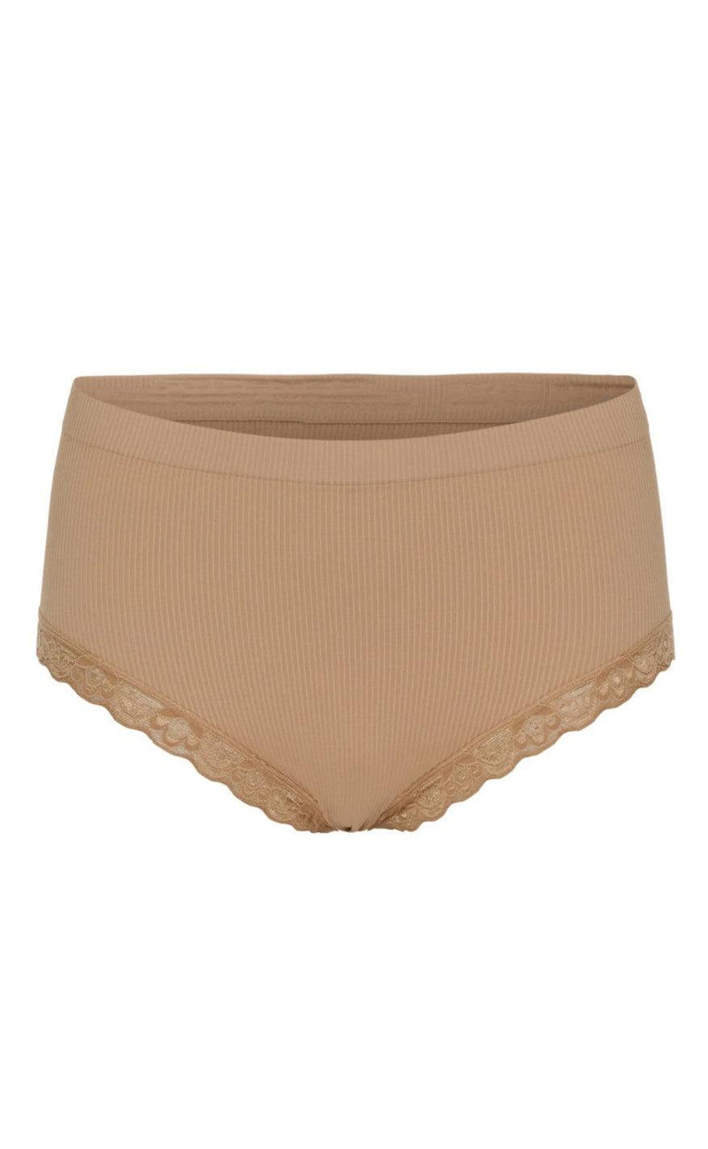 Tim & Simonsen Trusser - Feline Rib Midi - Nudo