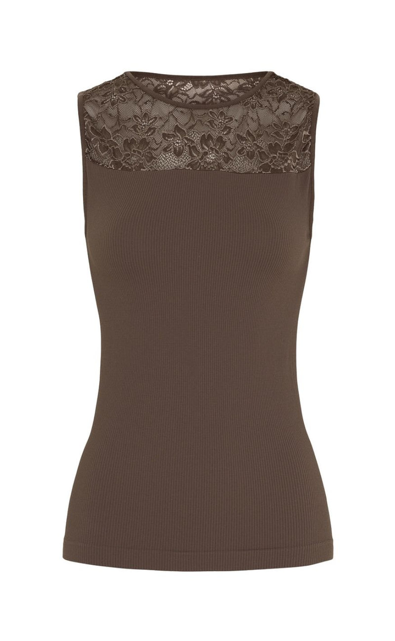 Tim & simonsen Top - Nancy Rib - Noce