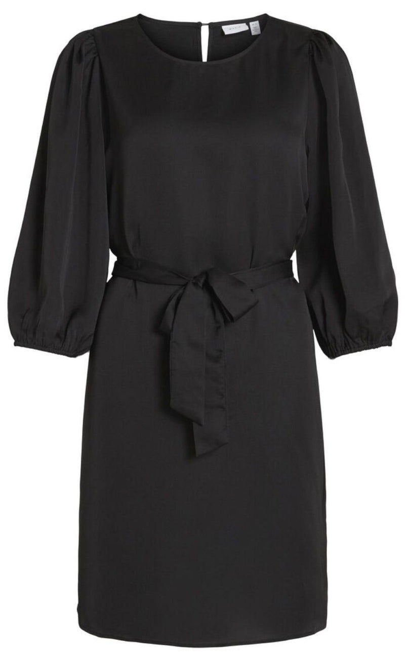 VILA Kjole - Ellette 3/4 - Black