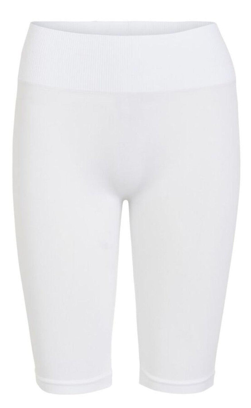 VILA Shorts - Seam - Optical Snow