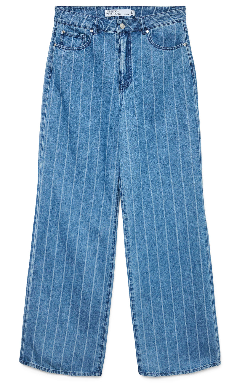 Vero Moda Bukser - Kathy - Medium Blue Denim