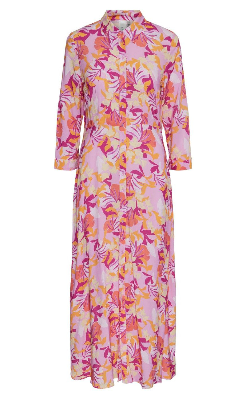YAS Kjole - Savanna Long - Pastel Lavender
