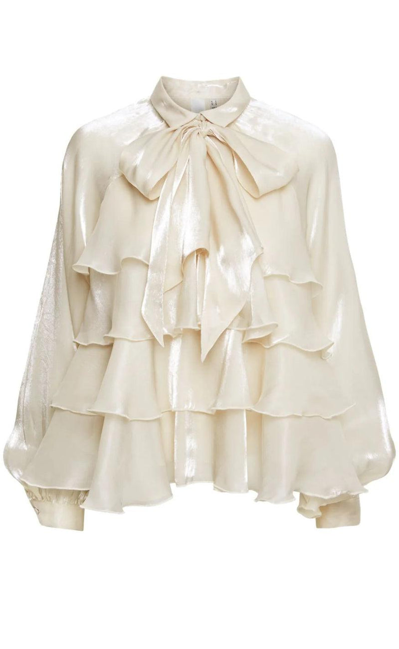 YAS Top - Eloise - Pearled Ivory