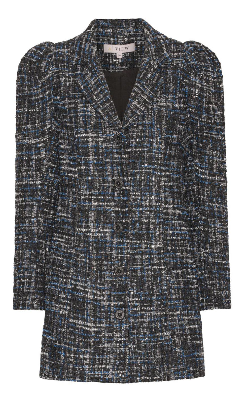 A-View Blazer - Carly Bouchle - Black/blue
