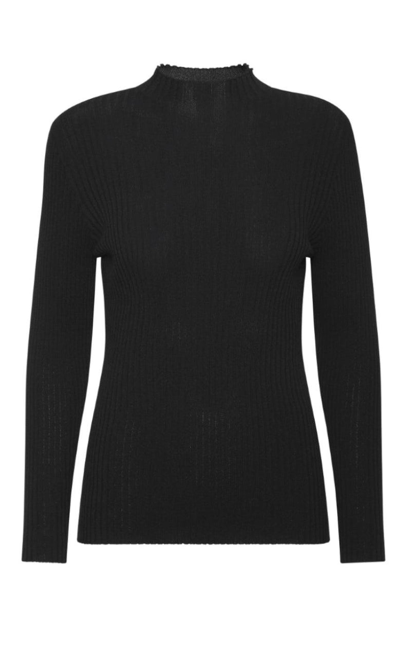 A-View Bluse - Jeanne - Black