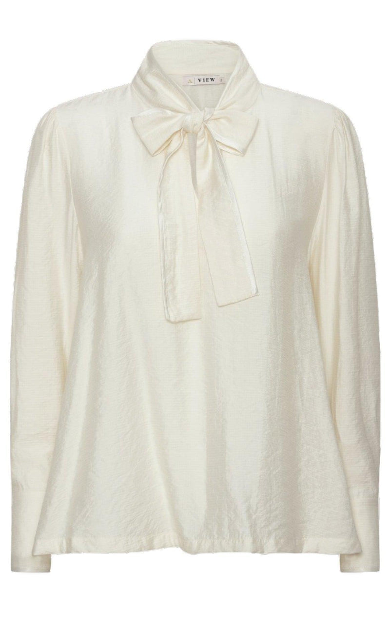 A-View Bluse - Jilla - Cream