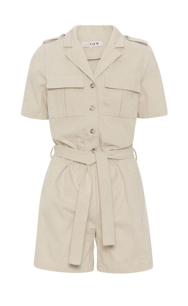 A-View Buksedragt - Signe Utility - Off White