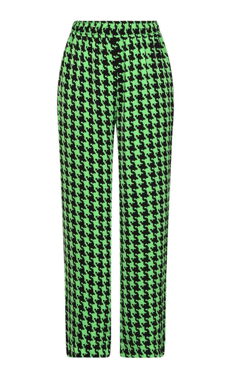 A-View Bukser - Simone - Black/Green