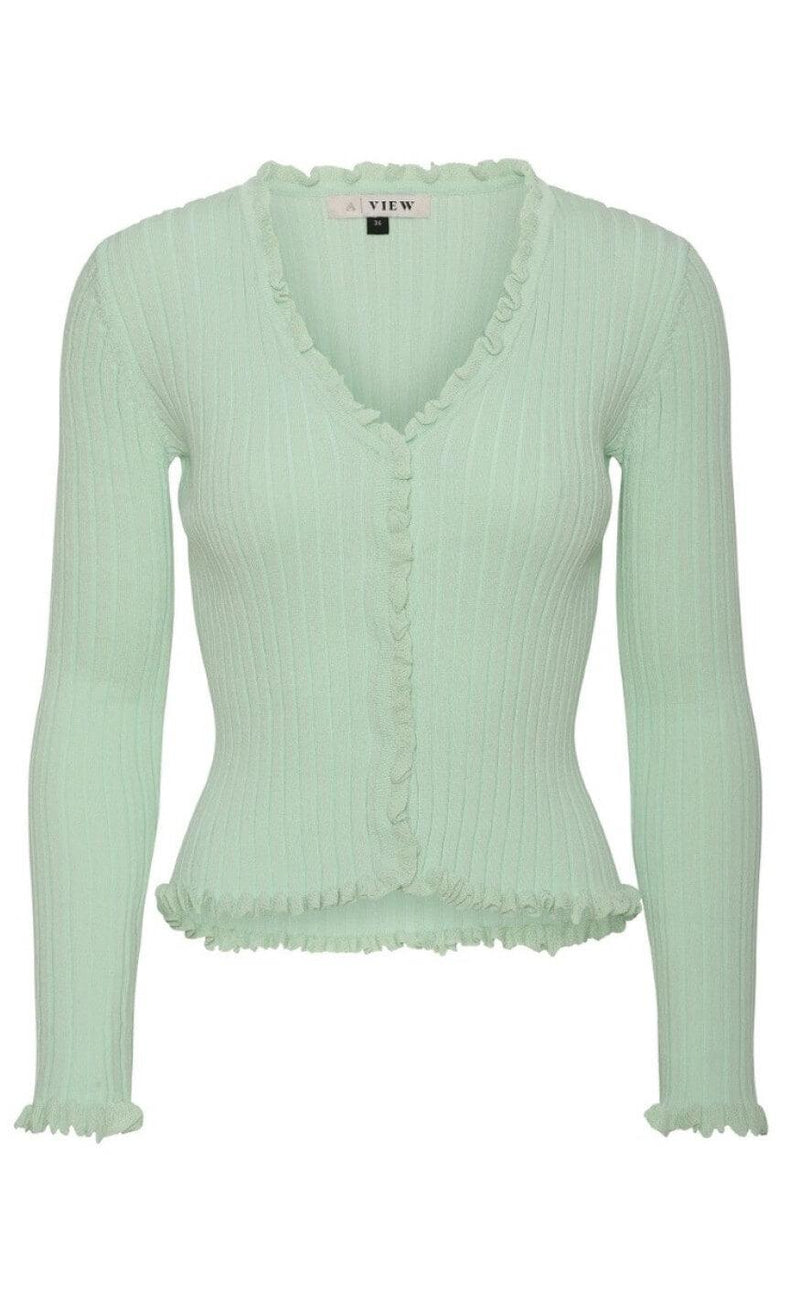 A-View Cardigan - Fabian - Grape