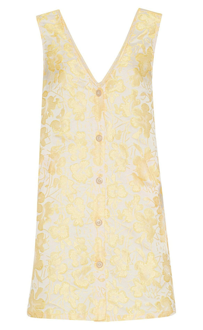 A-View Celebration Kjole - Cille - Yellow