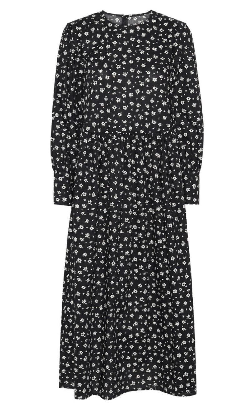 A-View Kjole - Ocean Long - Black