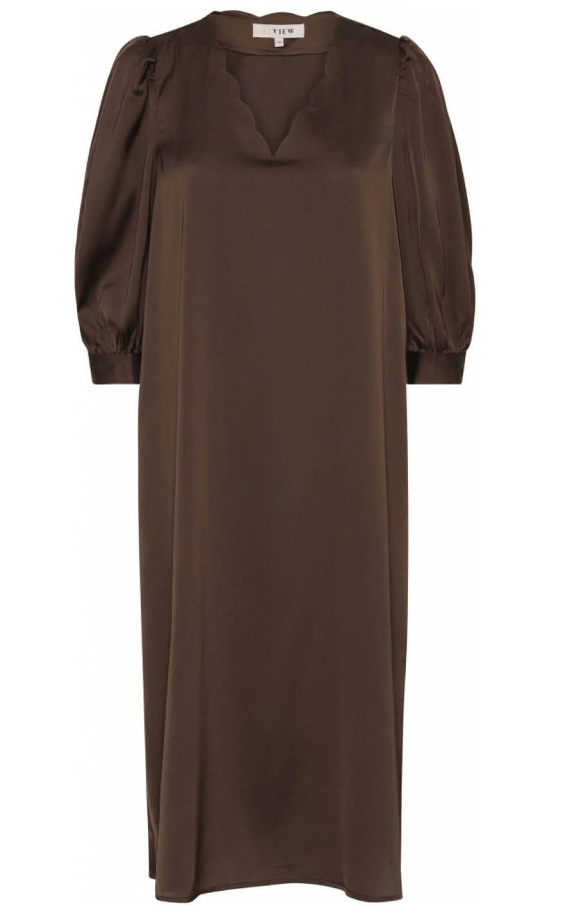 A-View Kjole - Sima - Brown