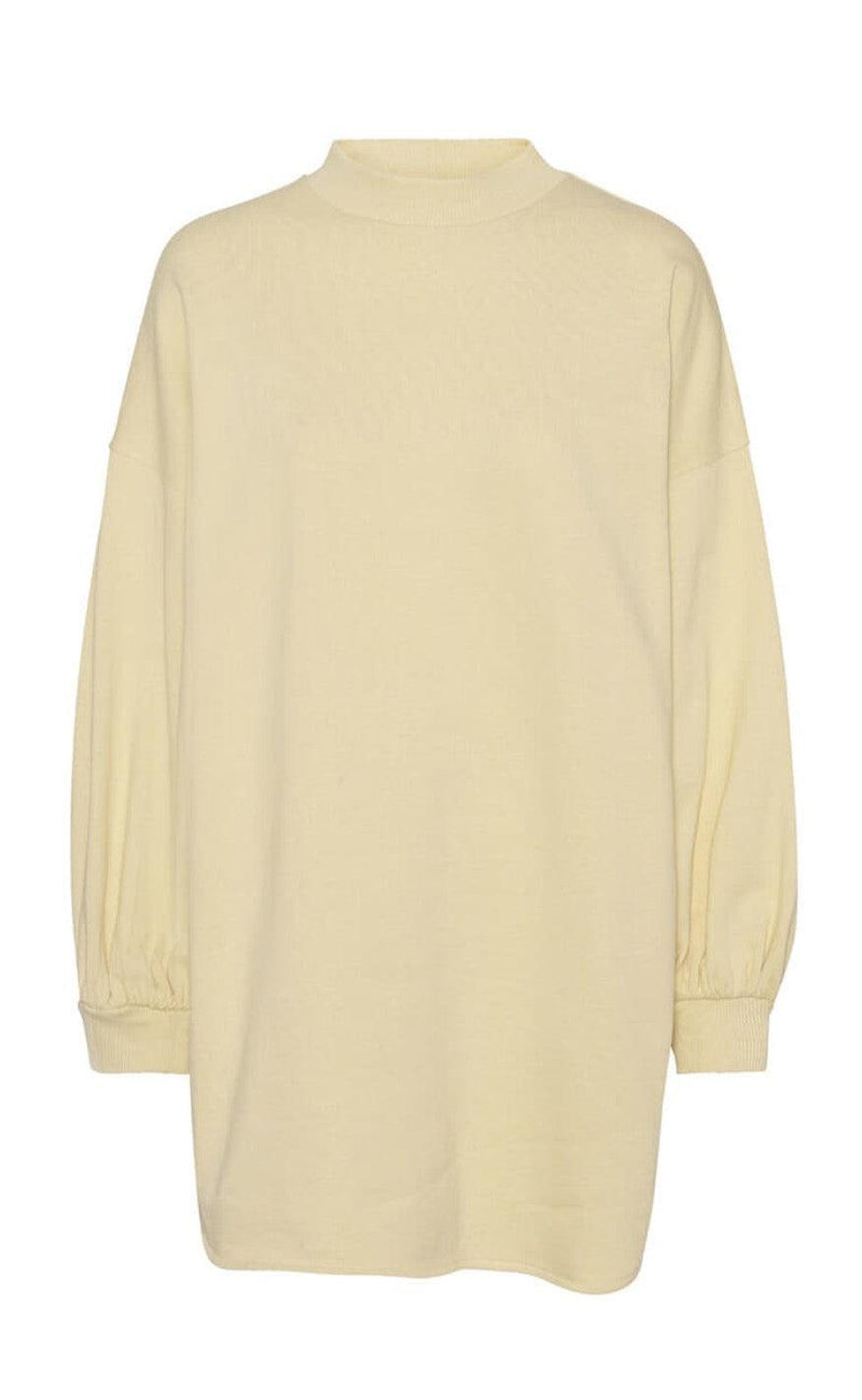 A-View Sweater - Olga Long - Pale Yellow