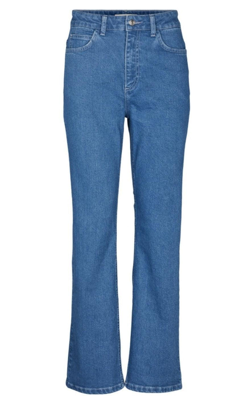 Basic Apparel Bukser - Ellen - Demin Blue