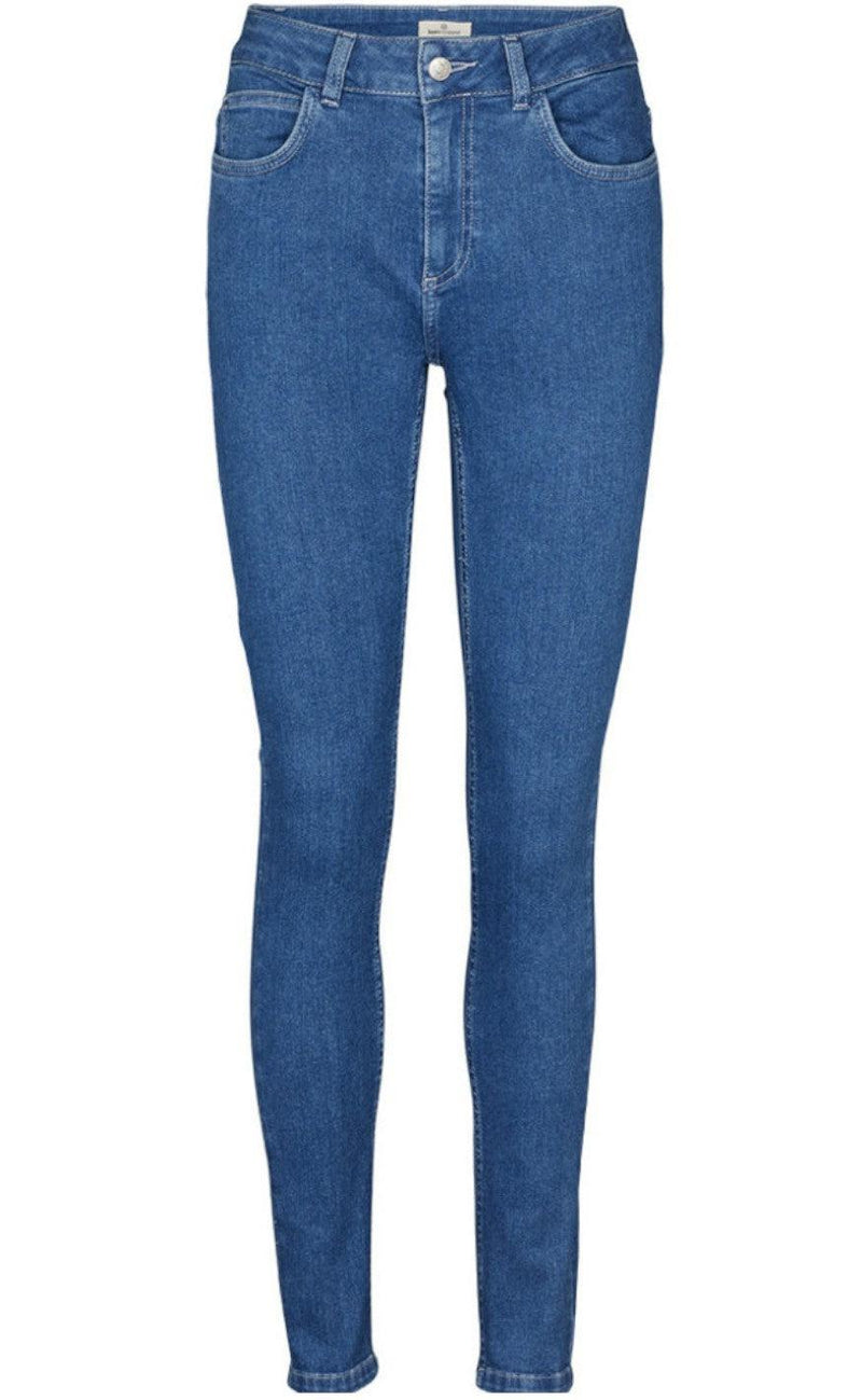Basic Apparel Bukser - Eve - Denim Blue