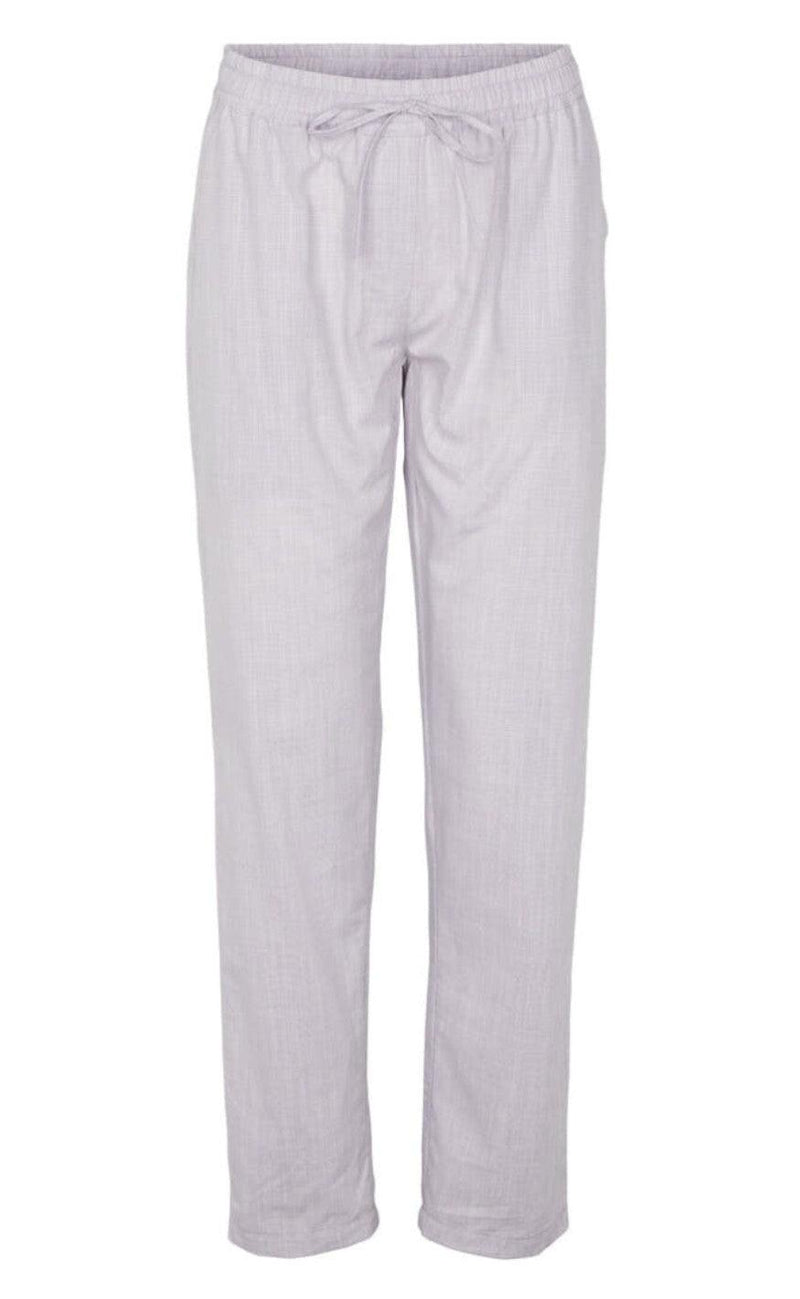 Basic Apparel Bukser - Harriet - Purple Heather