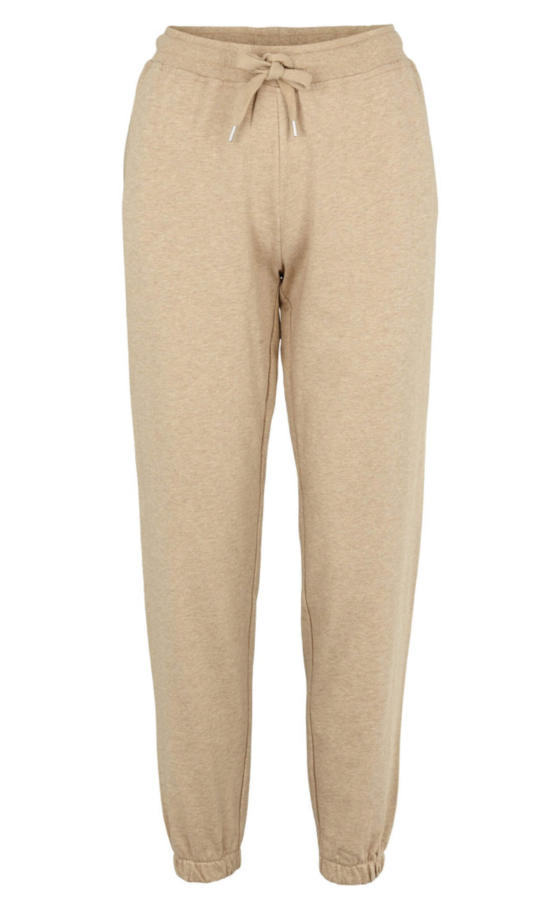 Basic Apparel Bukser - Maje - Camel Melange