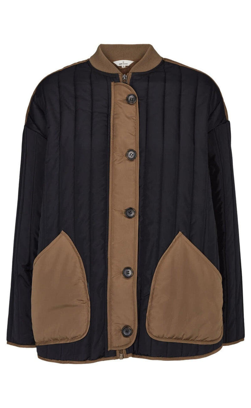 Basic Apparel Jakke - Louisa - Black