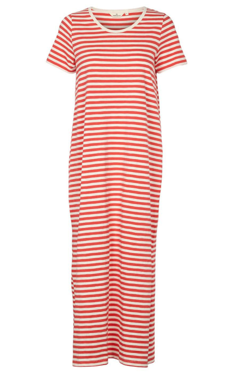 Basic Apparel Kjole - Rita Long - Cayenne