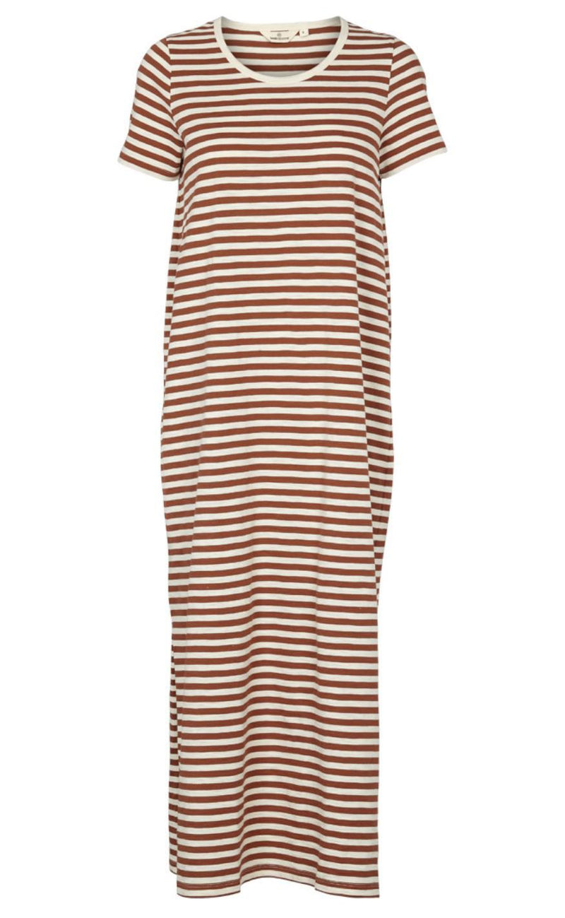 Basic Apparel Kjole - Rita Long - Mink
