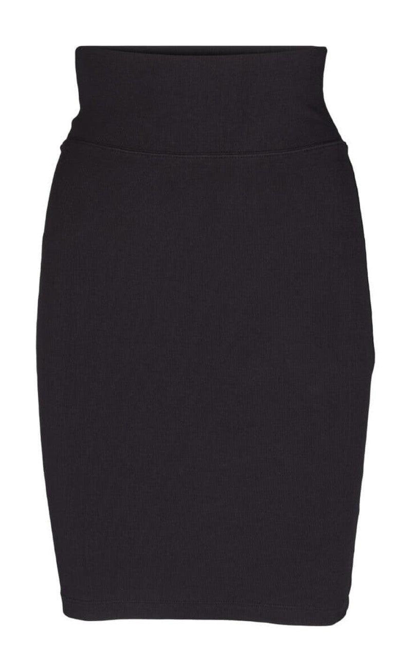Basic Apparel Nederdel - Ludmilla - Black