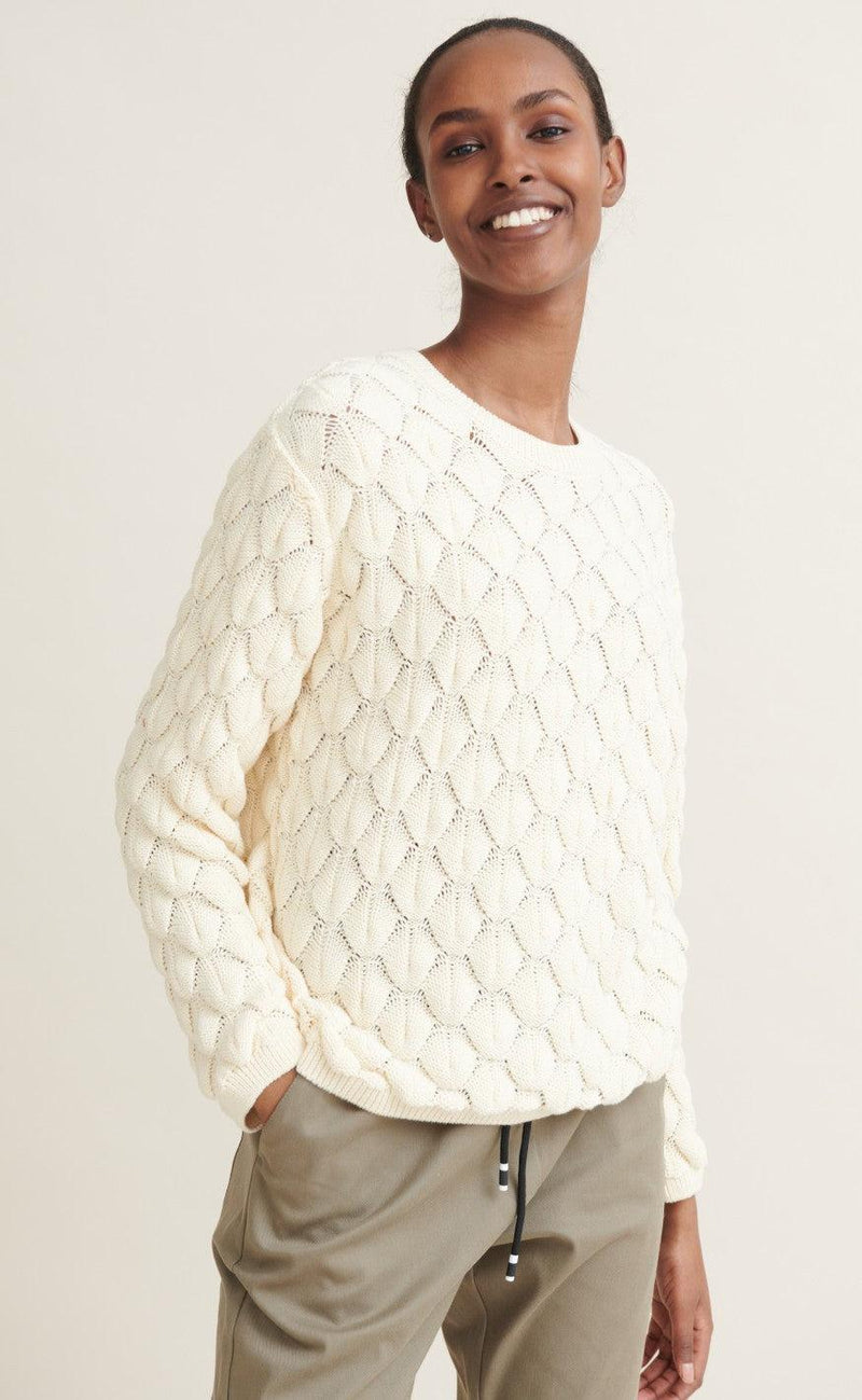 Basic Apparel Sweater - Milla - Whisper White