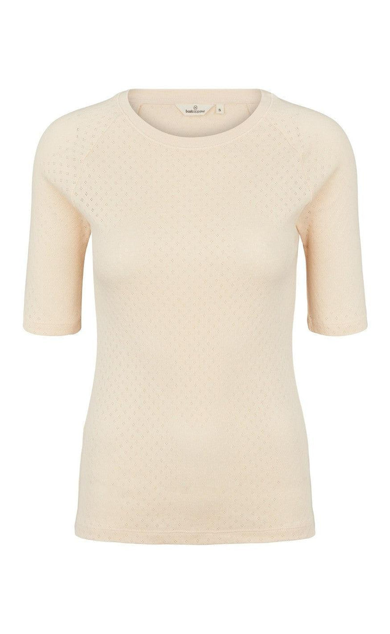 Basic Apparel T-shirt - Arense - Sand Dollar