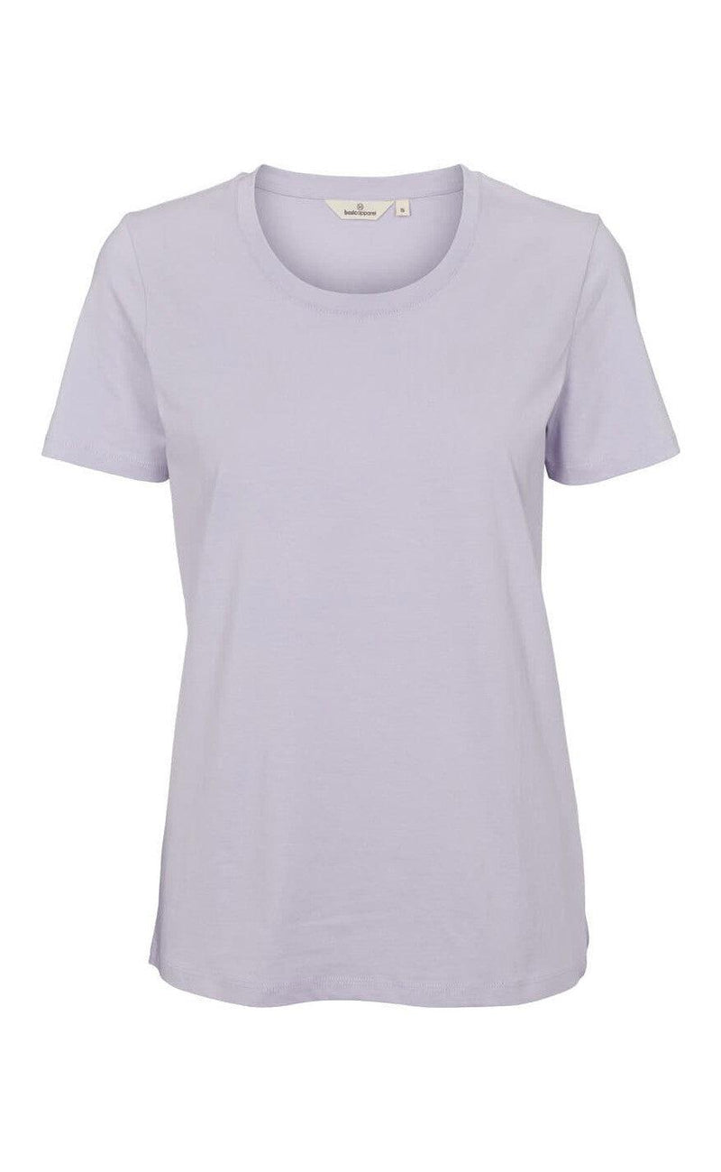 Basic Apparel Tee - Rebekka - Purple Heather