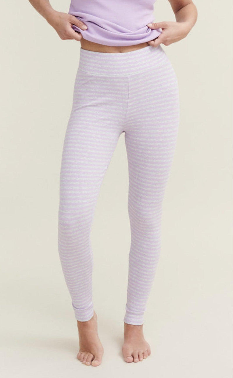Basic Apparel Tights - Ludmilla - Lavendula/Light Grey