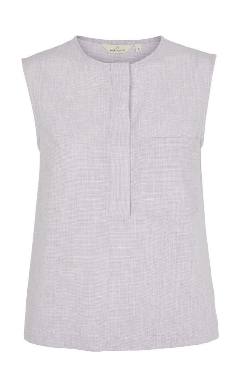 Basic Apparel Top - Vicki - Purple Heather