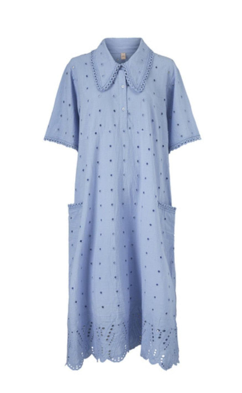 Beck Söndergaard Kjole - Juliette - Cashmere Blue