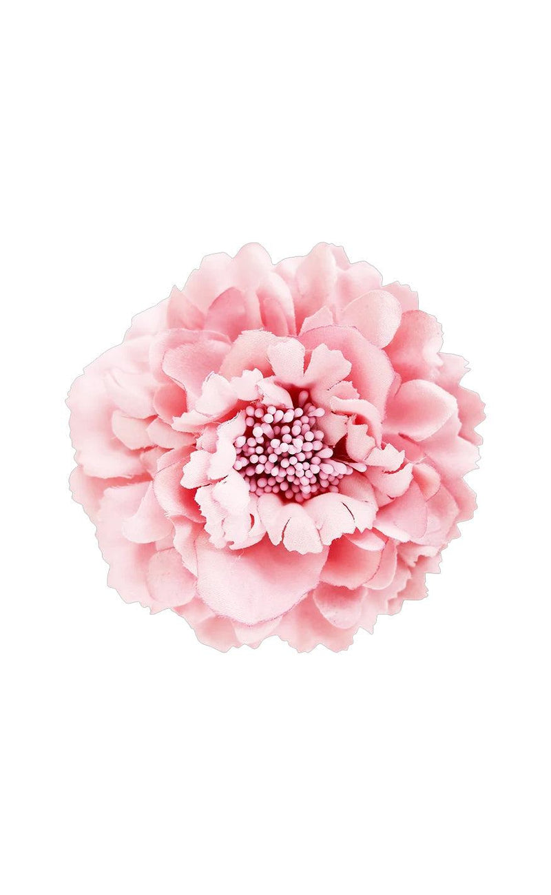 Black Colour Broche - Julita - Dust Rose